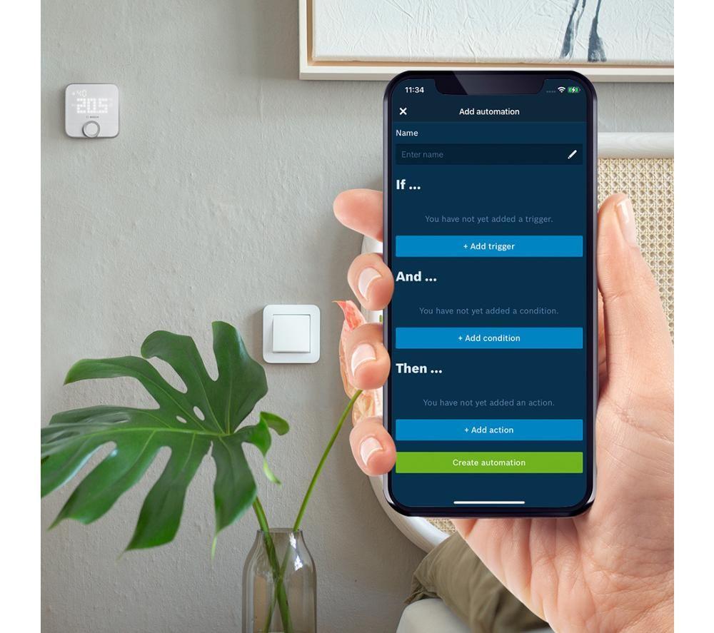 BOSCH Smart Home Raumthermostat II - 230 V, Weiß