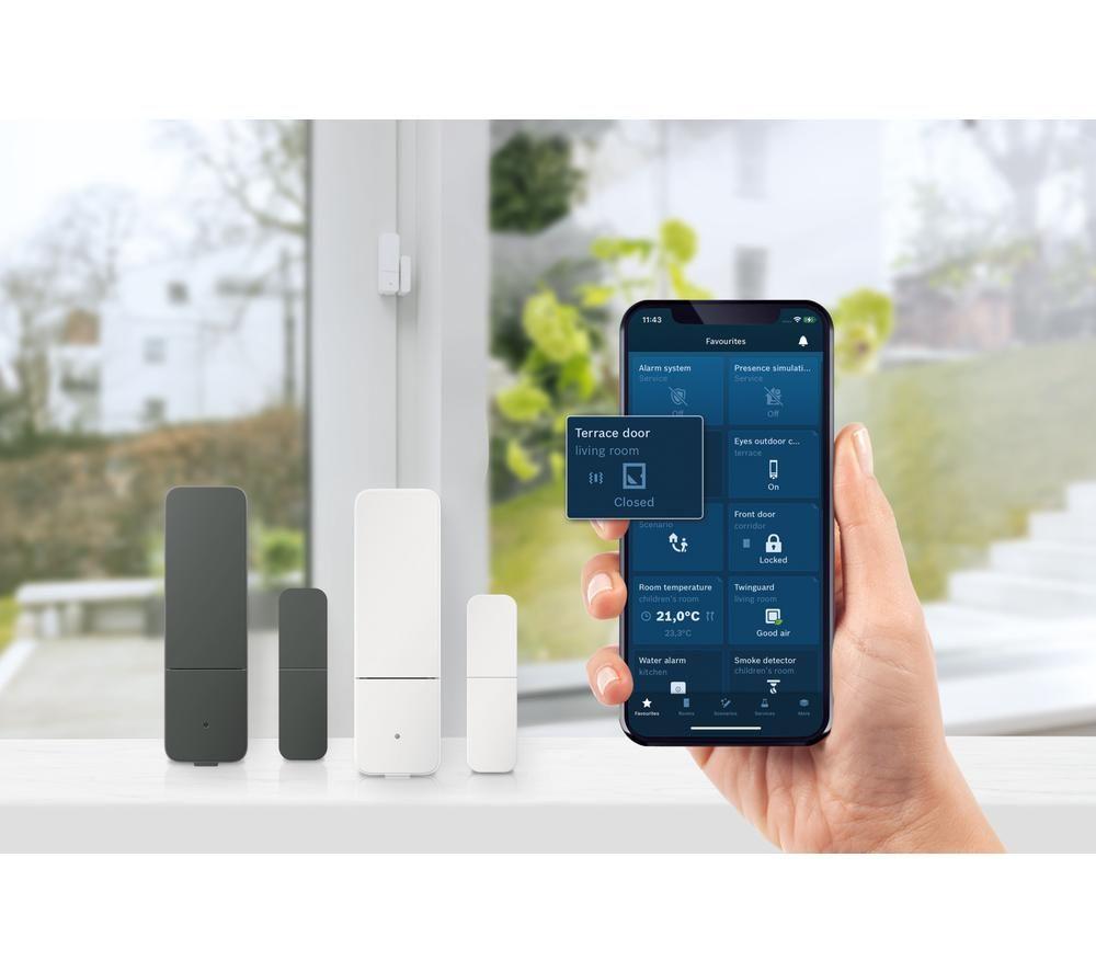 BOSCH Smart Home Tür-/Fensterkontakt II Plus - Anthrazit