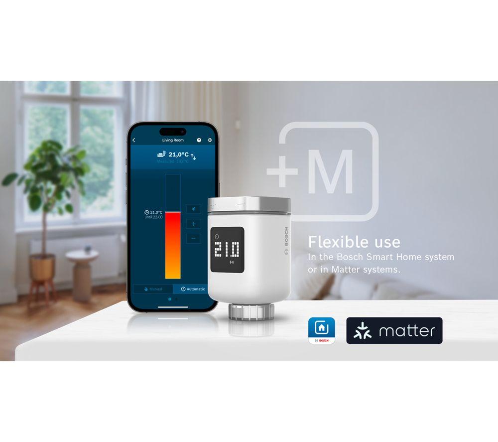 BOSCH Smart Home Heizkörperthermostat II +M