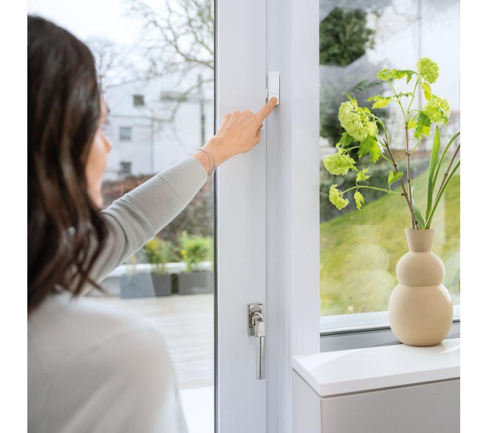 BOSCH Smart Home Kontaktsensor II Tür/Fenster – 3er-Set, Weiß
