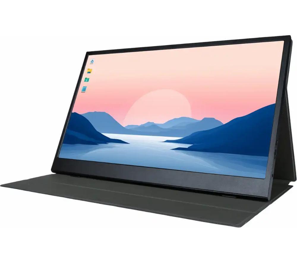 DENVER PMO-15602 Full HD 15.6" TFT LCD Portable Monitor - Dark Grey