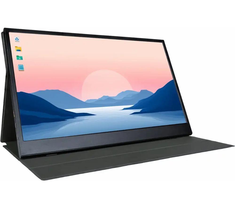 DENVER PMO-15602 Monitor portátil TFT LCD Full HD de 15,6" - Gris oscuro