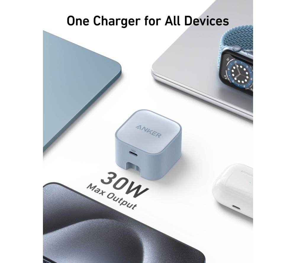 ANKER Nano 30W USB Type-C Fast Charger - White