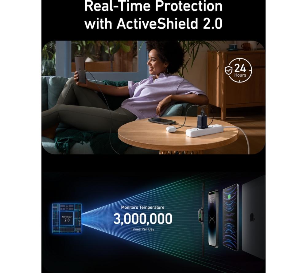 ANKER Prime 3-Port 67W GaN USB Typ-C Schnellladegerät