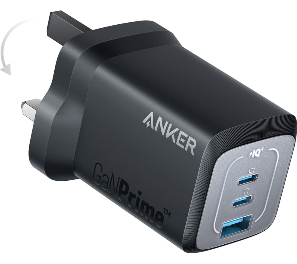 ANKER Prime 3-Port 67 W GaN USB Type-C Fast Charger