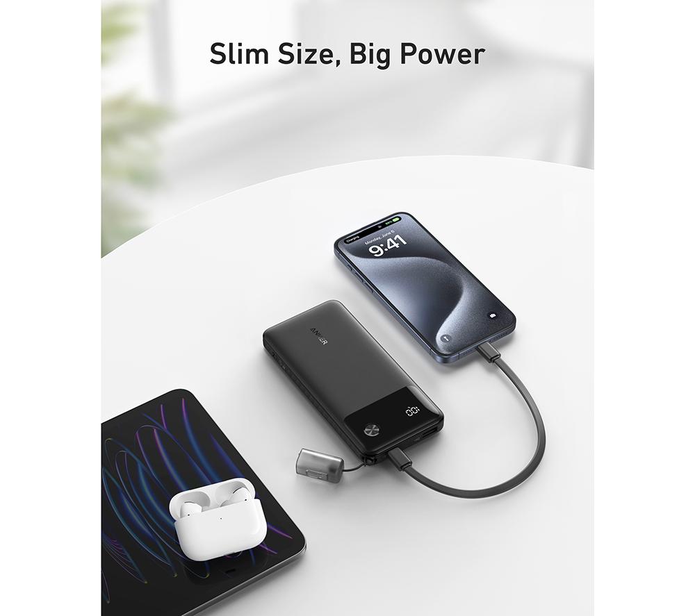 ANKER PowerCore 10000 mAh 22.5 W Portable Power Bank - Black