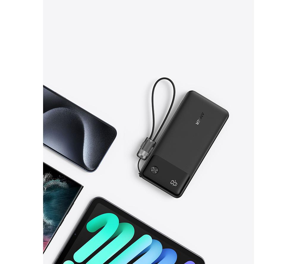 ANKER PowerCore 10000 mAh 22.5 W Portable Power Bank - Black