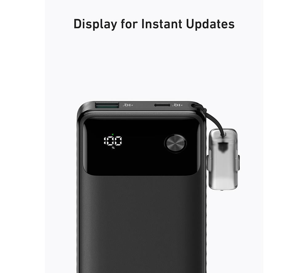 ANKER PowerCore 10000 mAh 22.5 W Portable Power Bank - Black