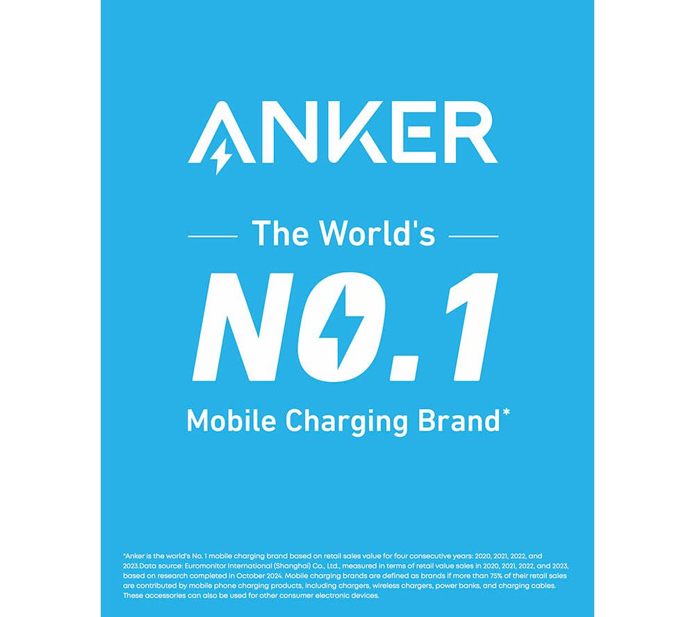 ANKER MagGo 15 W MagSafe Wireless Charging Stand - White