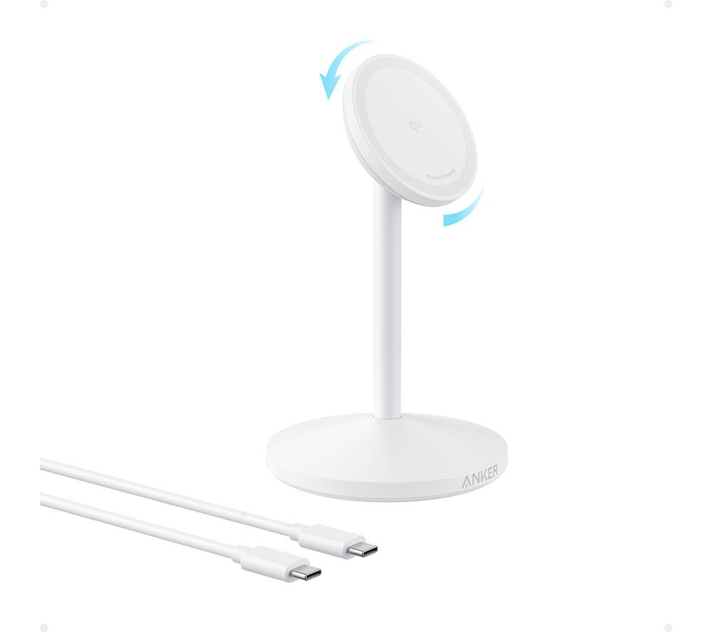 ANKER MagGo 15 W MagSafe Wireless Charging Stand - White