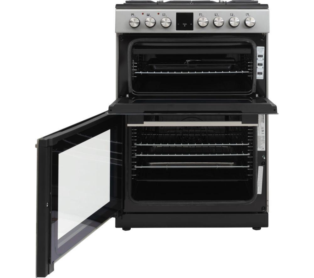 KENWOOD KDGC60S25 60 cm Dual Fuel Cooker - Inox