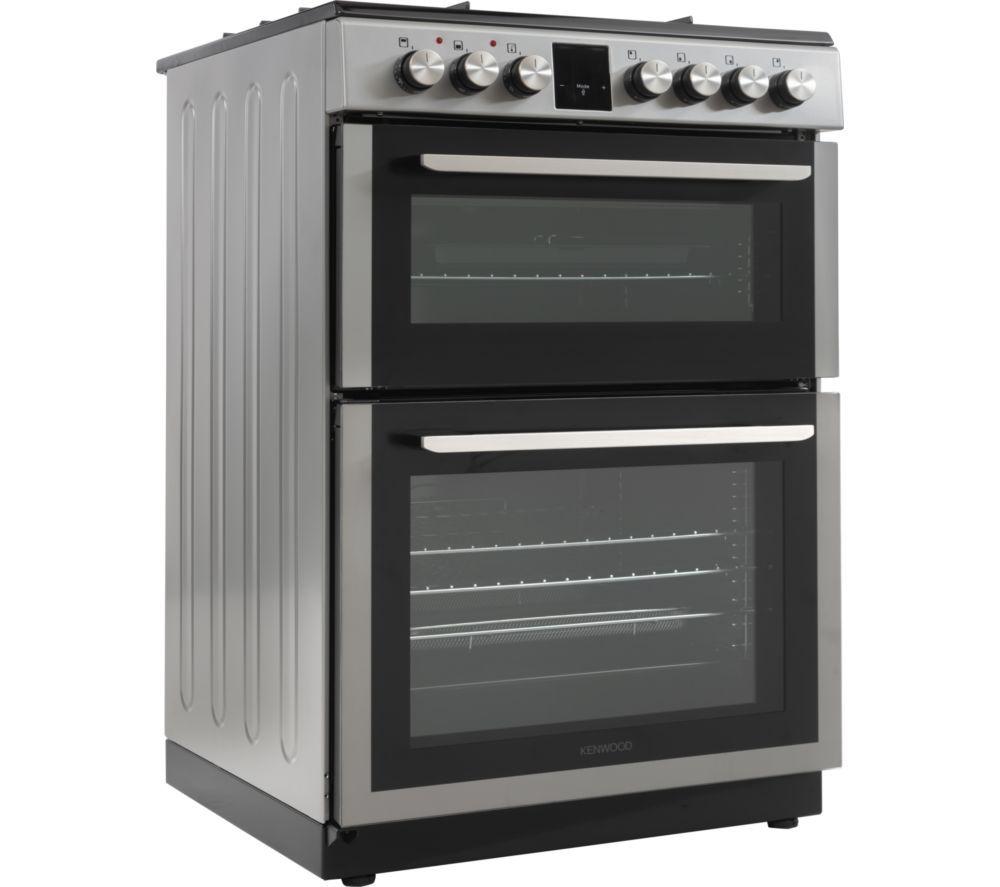 KENWOOD KDGC60S25 60 cm Dual Fuel Cooker - Inox