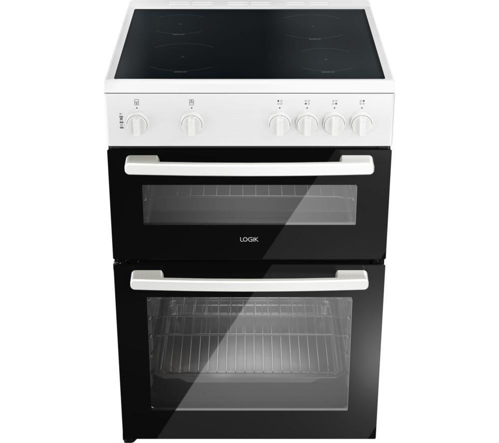 LOGIK LDOC60W25 Cocina eléctrica de 60 cm - Blanca