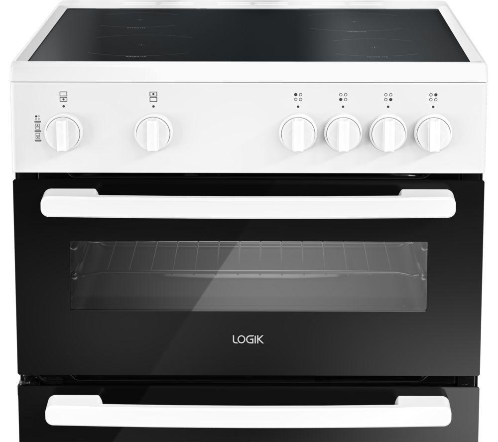 LOGIK LDOC60W25 Cocina eléctrica de 60 cm - Blanca