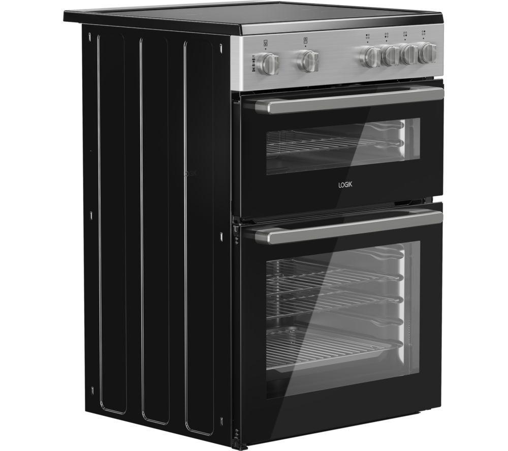 LOGIK LDOC60S25 Cocina eléctrica de 60 cm - Plata
