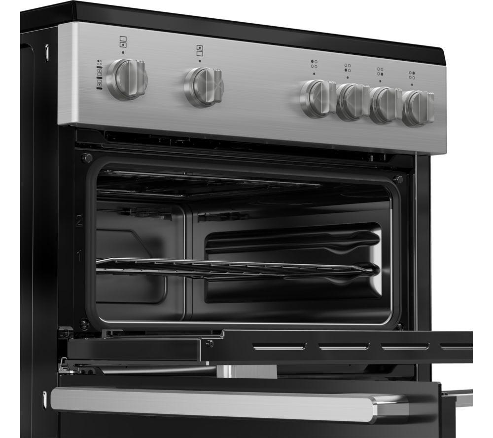 LOGIK LDOC60S25 Cocina eléctrica de 60 cm - Plata