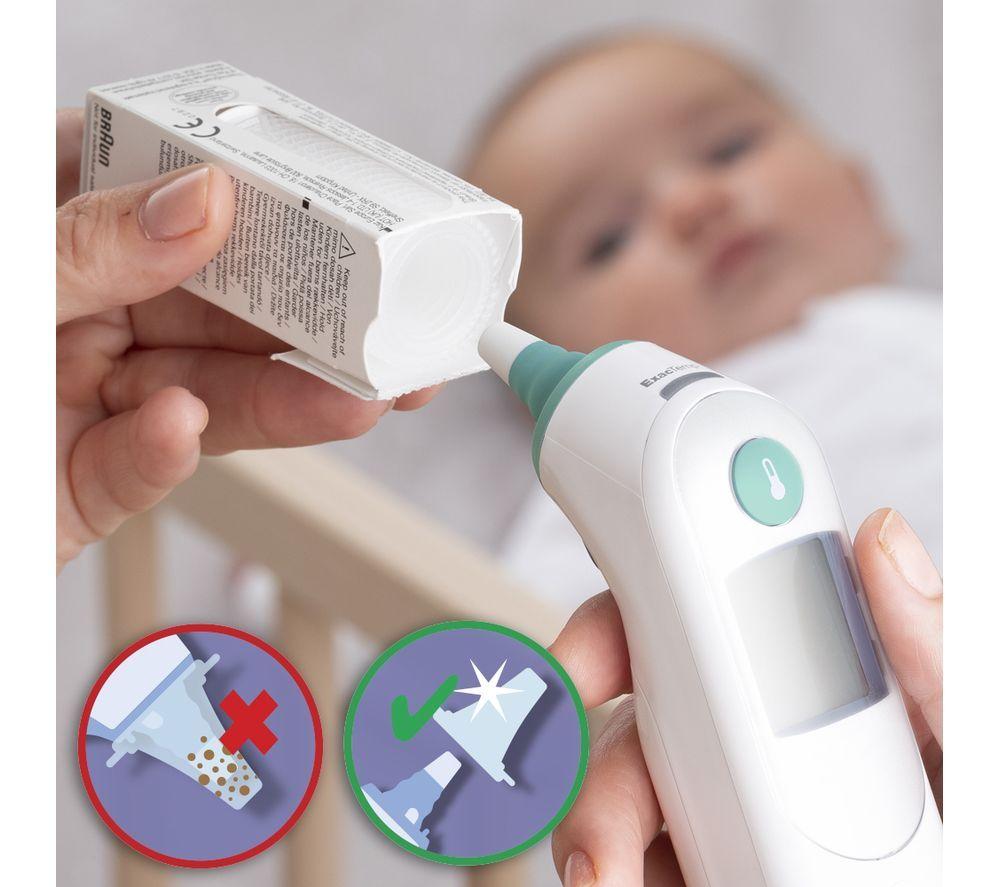 BRAUN ThermoScan 6 Infrarot-Ohrthermometer - Weiß