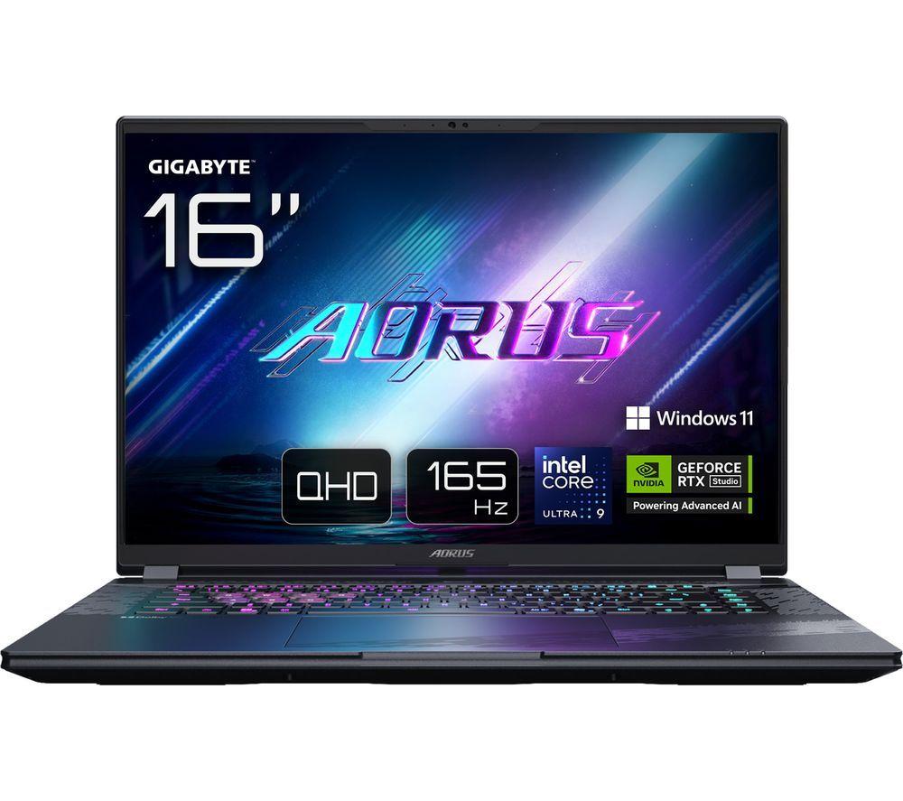 GIGABYTE AORUS ELITE 16 16" Gaming Laptop - Intel® Core™ Ultra 9, RTX 5070, 1 TB SSD