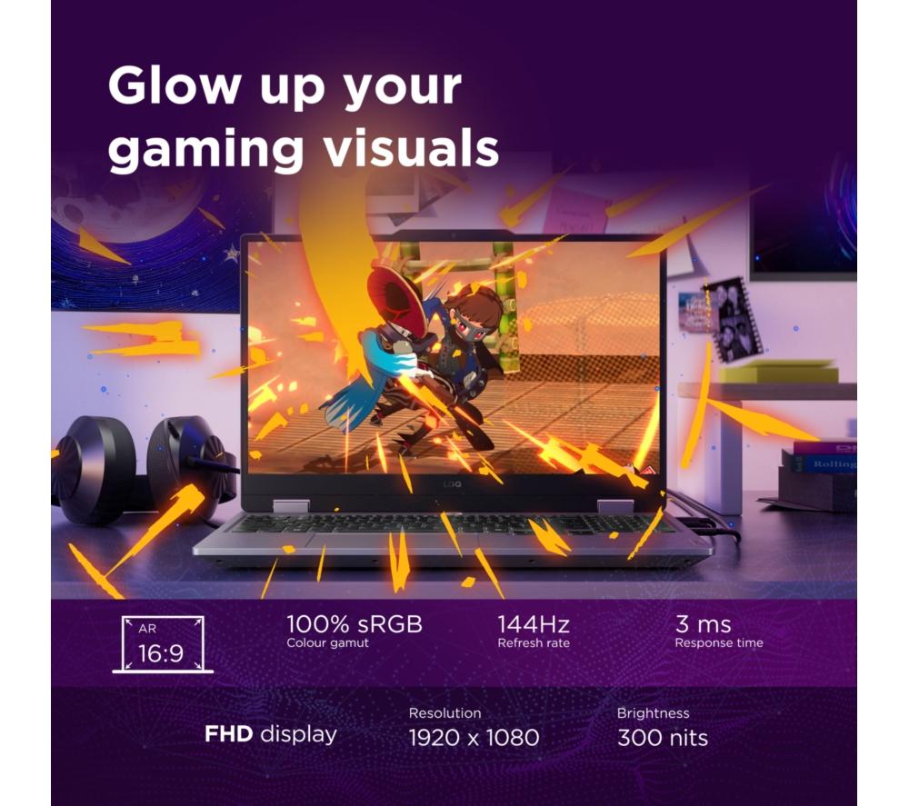 LENOVO LOQ 15" Gaming Laptop - Intel® Core™ i7, RTX 5070, 1 TB SSD