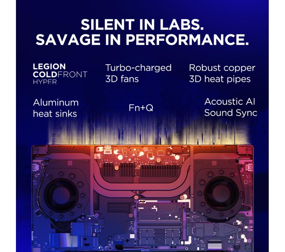 Portátil gaming LENOVO Legion 7 de 16" - Intel® Core™ Ultra 9, RTX 5060, SSD de 2 TB