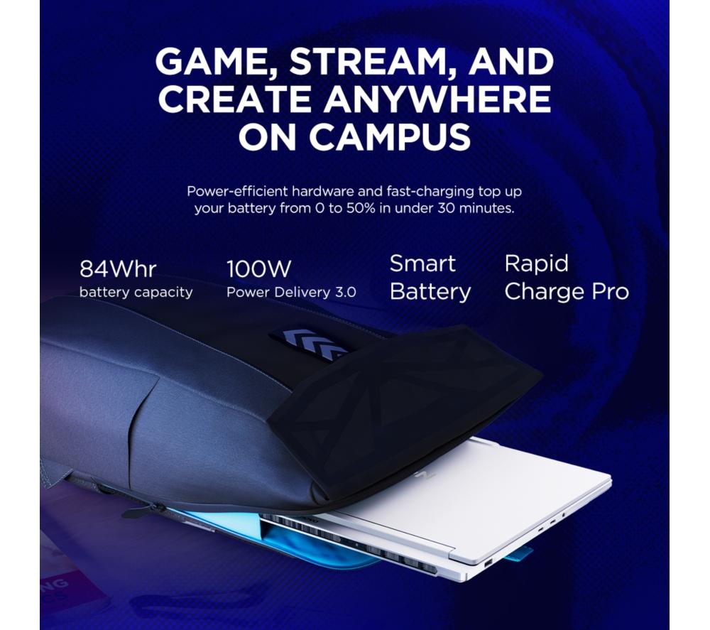 Portátil gaming LENOVO Legion 7 de 16" - Intel® Core™ Ultra 9, RTX 5060, SSD de 2 TB