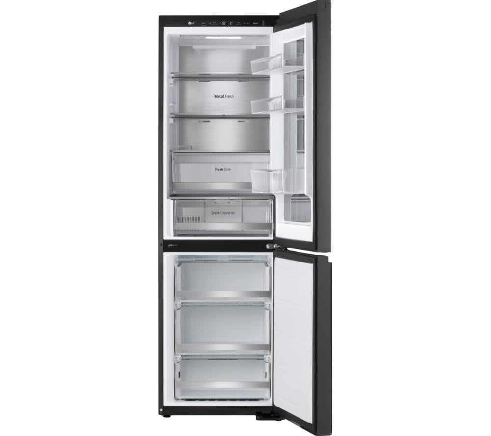 LG InstaView GBG5160CEV Smart 60/40 Fridge Freezer - Essence Black Steel