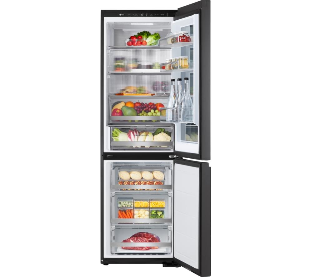 LG InstaView GBG5160CEV Smart 60/40 Fridge Freezer - Essence Black Steel