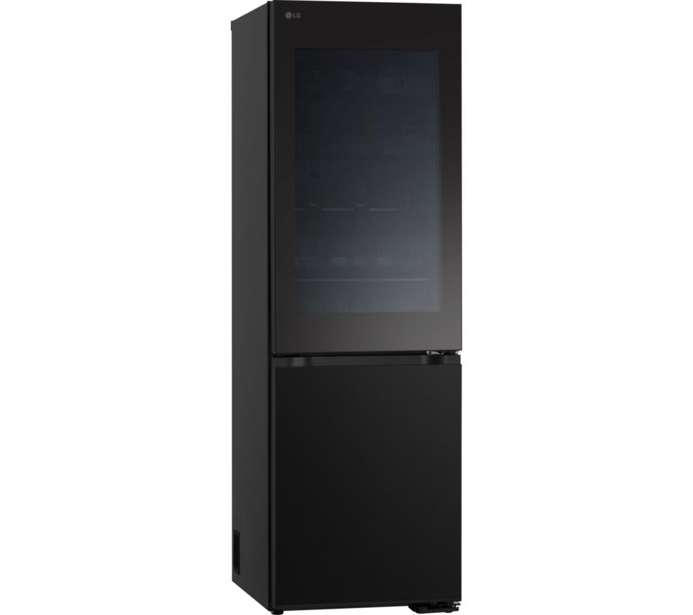 LG InstaView GBG5160CEV Smart 60/40 Fridge Freezer - Essence Black Steel