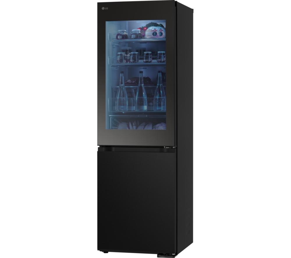 LG InstaView GBG5160CEV Smart 60/40 Fridge Freezer - Essence Black Steel