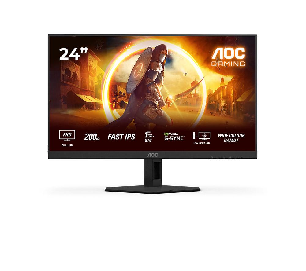 AOC 24G4HRE Full HD 24" IPS LCD Gaming Monitor - Black