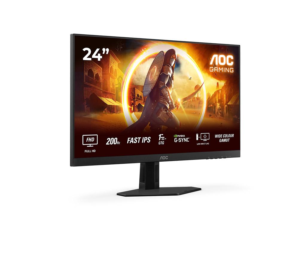 AOC 24G4HRE Full HD 24" IPS LCD Gaming Monitor - Black