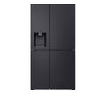 LG NatureFRESH GSLE91EVAB Smart Fridge Freezer - Essence Black Steel