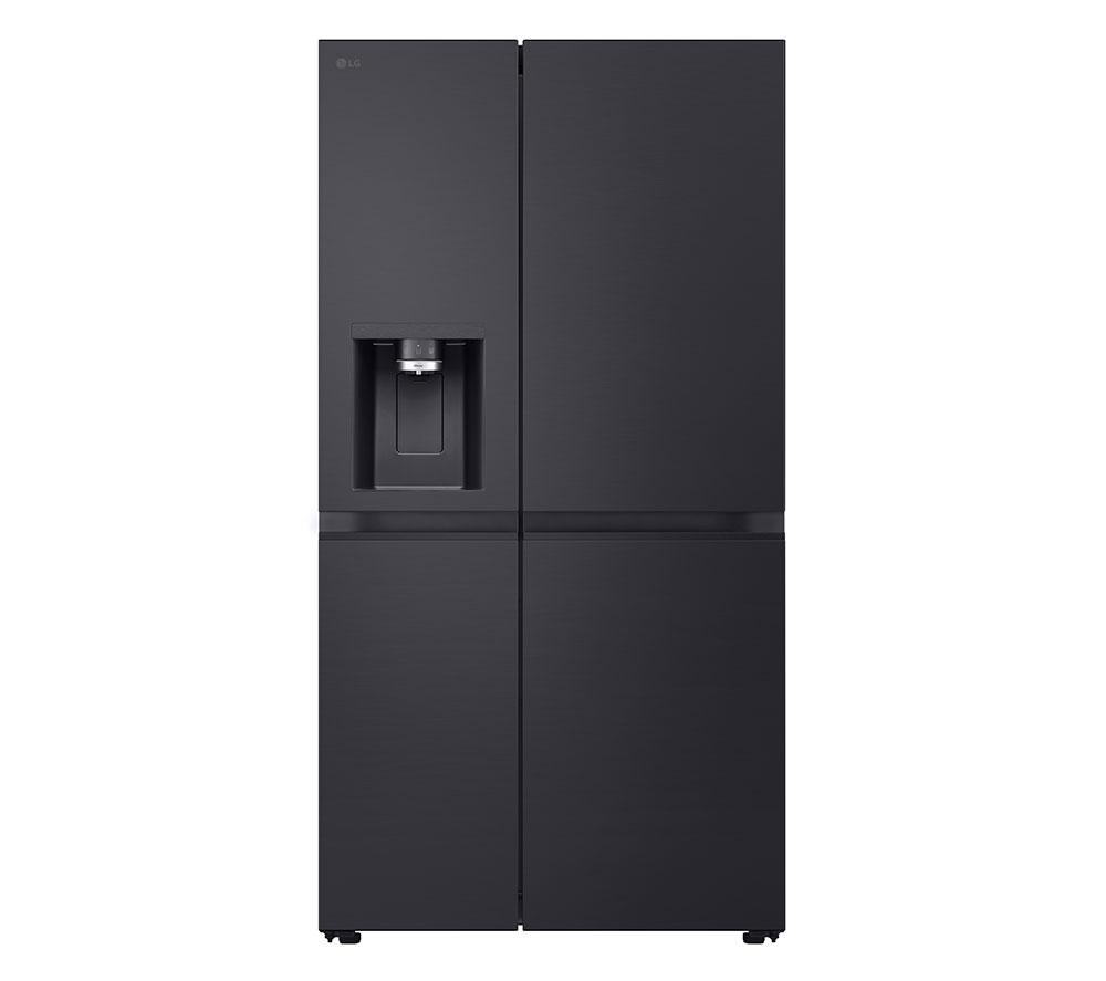 LG NatureFRESH GSLE91EVAB Smart Fridge Freezer - Essence Black Steel