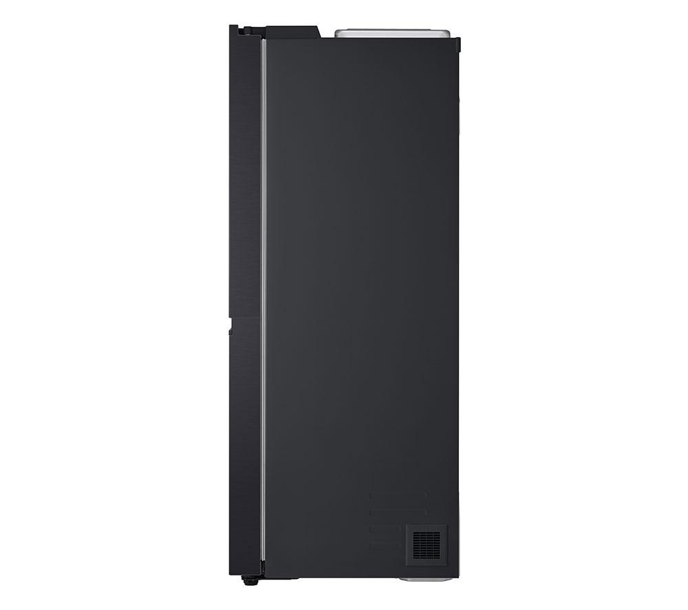 LG NatureFRESH GSLE91EVAB Smart Fridge Freezer - Essence Black Steel