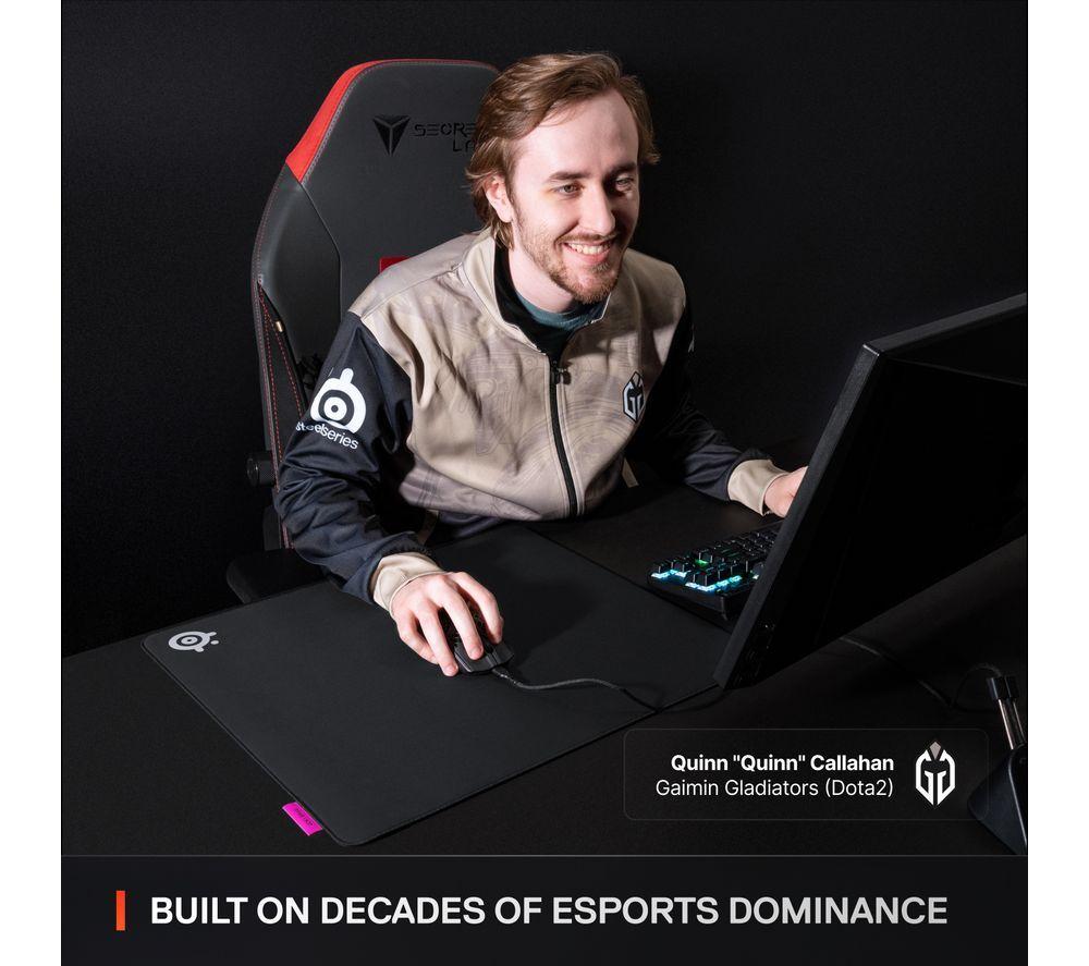 Alfombrilla de ratón gaming STEELSERIES QcK Performance Speed - Negro, XL