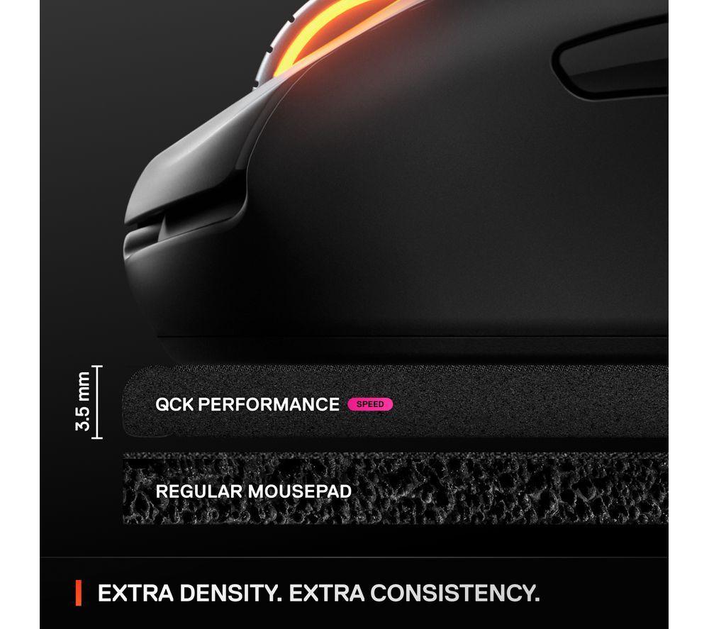 Alfombrilla de ratón gaming STEELSERIES QcK Performance Speed - Negro, XL