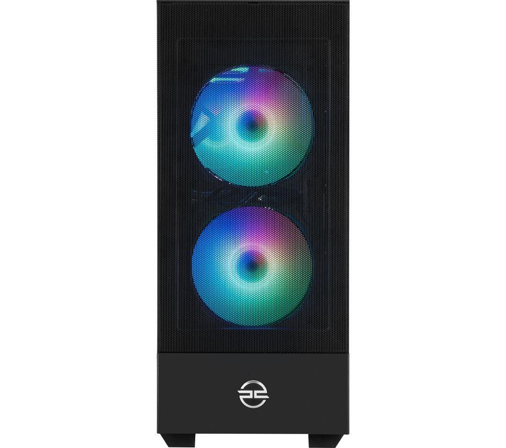 PCSPECIALIST Flux 350 Gaming PC - AMD Ryzen 7, RTX 5060 Ti, 1 TB SSD
