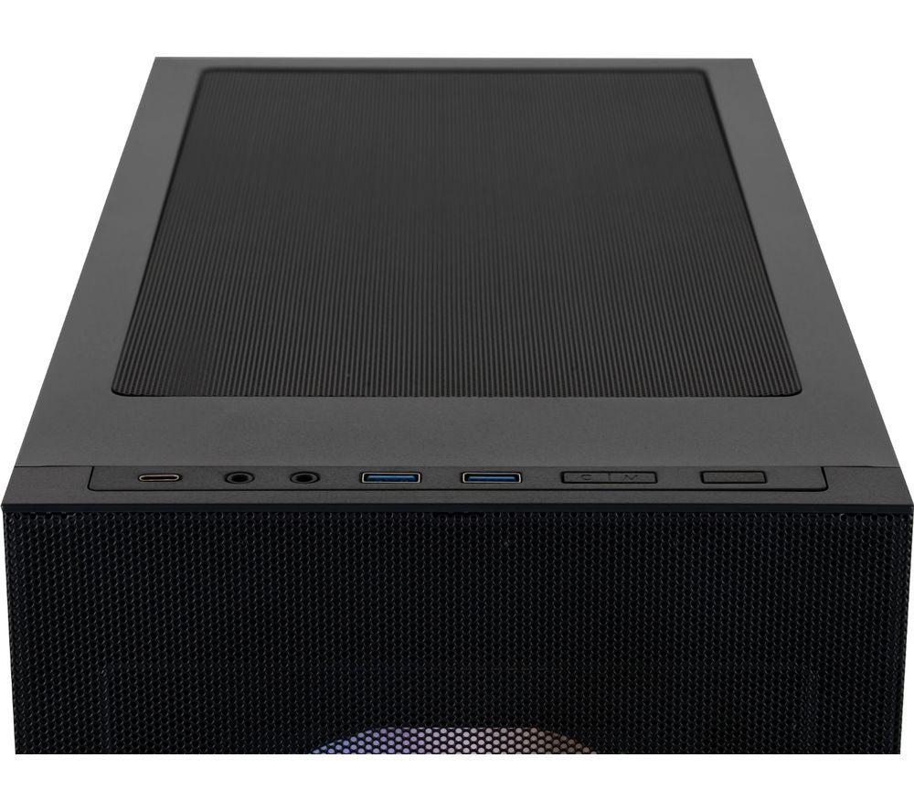 PCSPECIALIST Flux 350 Gaming PC - AMD Ryzen 7, RTX 5060 Ti, 1 TB SSD