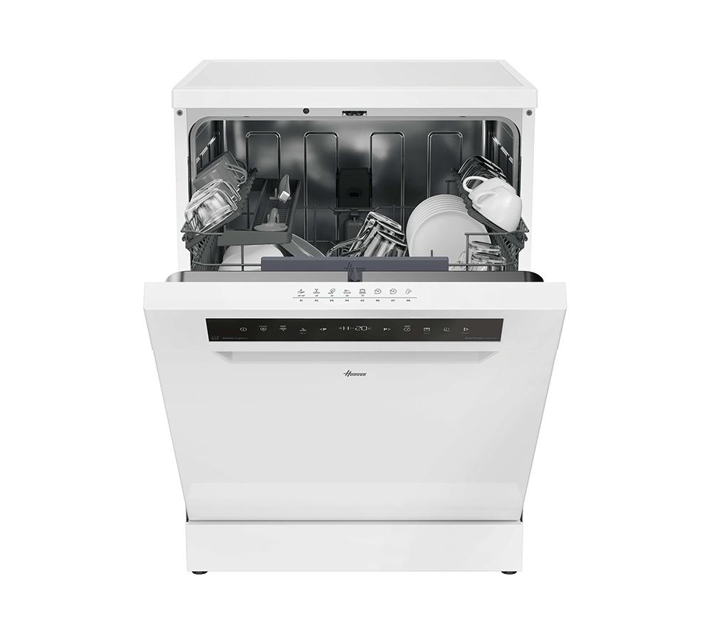 HOOVER H-Dish 500 HF 4B7F0W-80 Full-size WiFi-enabled Dishwasher - White