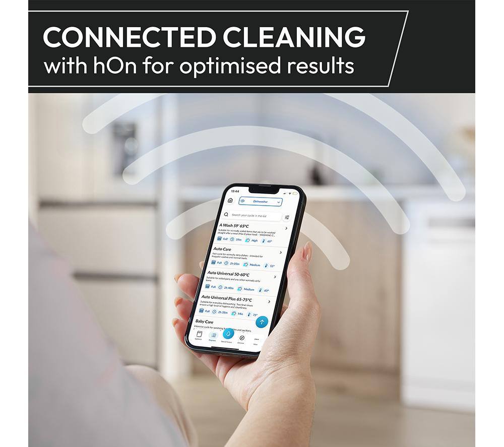 HOOVER H-Dish 500 HF 4B7F0A-80 Full-size WiFi-enabled Dishwasher - Anthracite