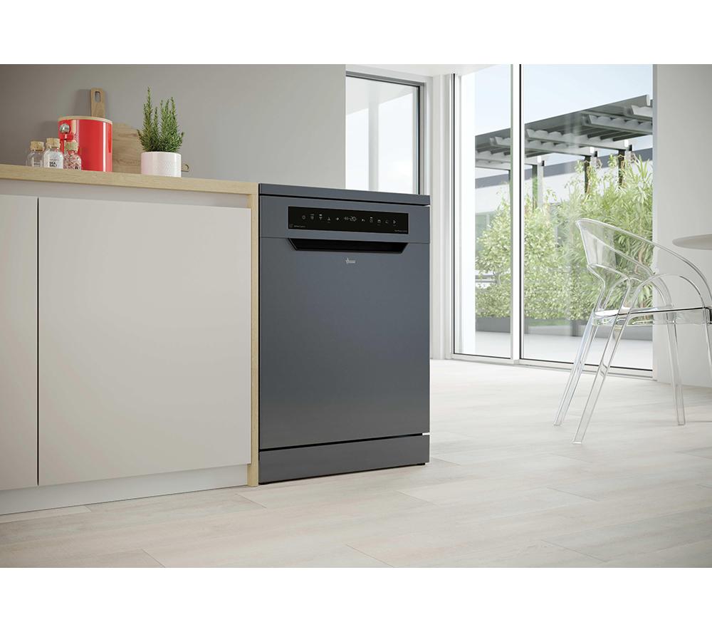 HOOVER H-Dish 500 HF 4B7F0A-80 Full-size WiFi-enabled Dishwasher - Anthracite