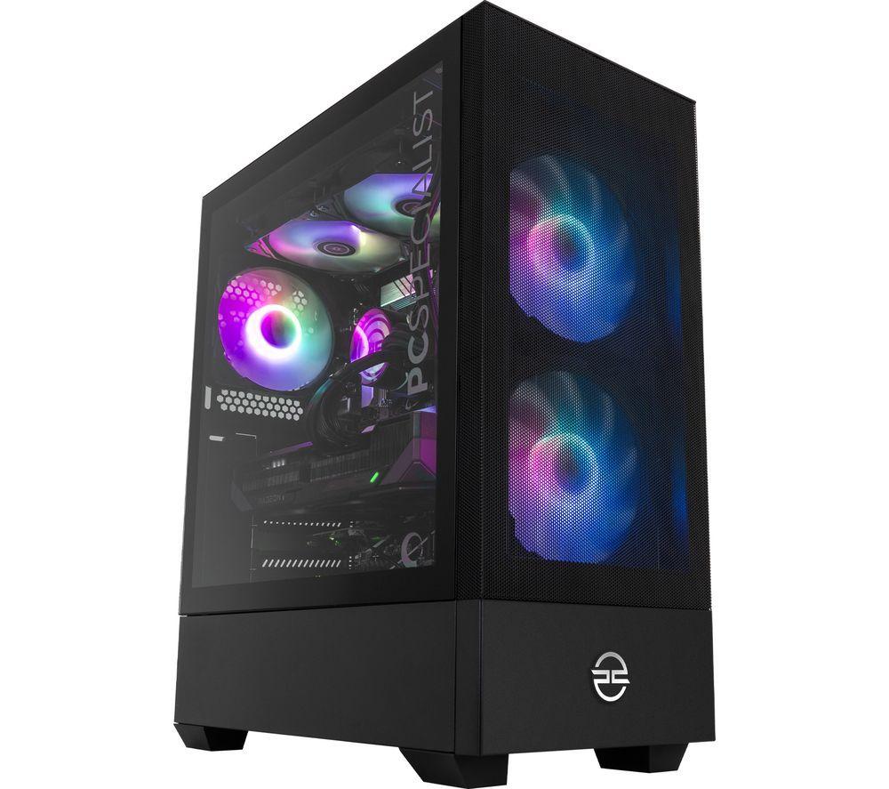 PCSPECIALIST Flux 602 Gaming PC - Intel® Core™ i7, RX 9070 XT, 1 TB SSD