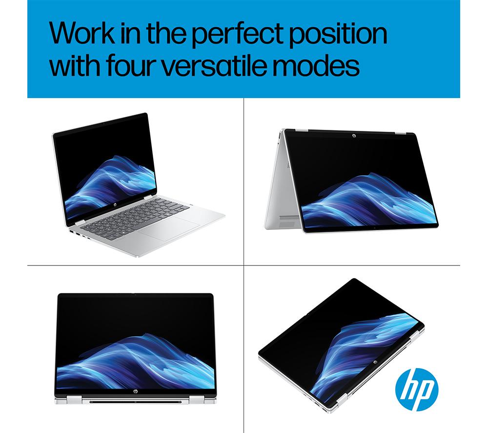 HP OmniBook 5 Flip 14" 2 in 1 Laptop - Intel® Core™ i7, 512 GB SSD, Silver