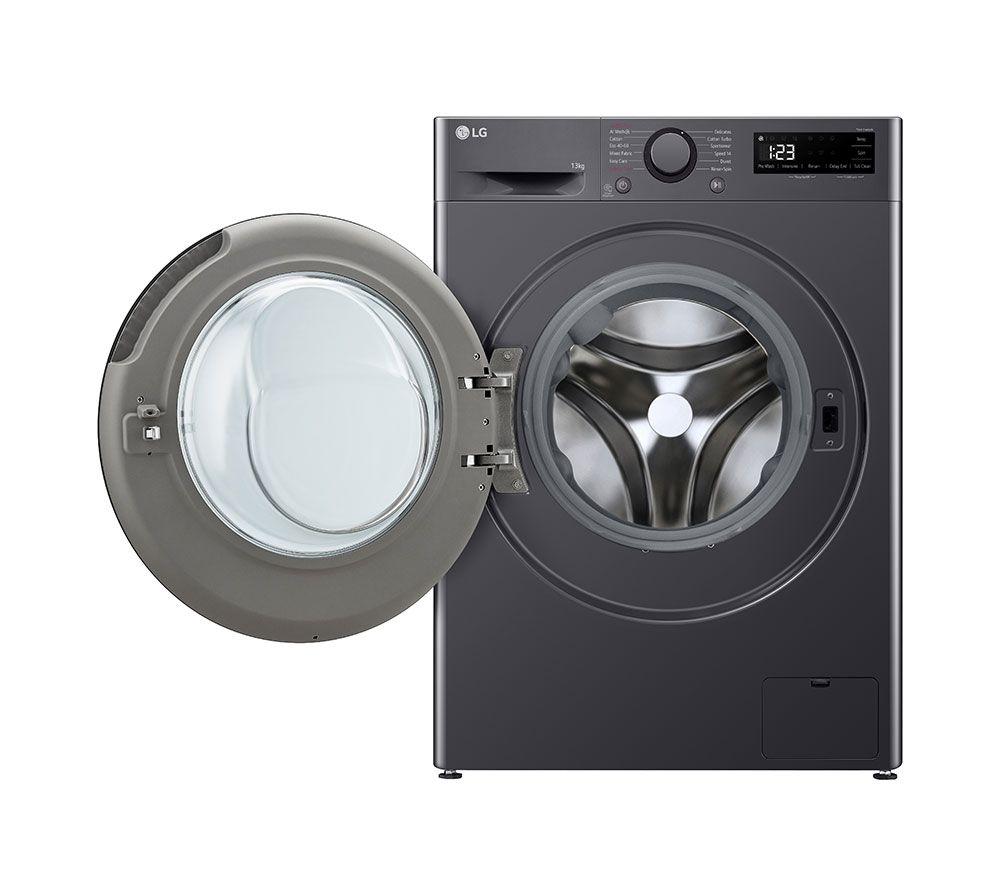 LG Series 4 AI Direct Drive F4Y513GBLN1 13 kg 1400 Spin Washing Machine - Slate Grey