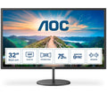 AOC Q32V4 Quad HD 32" IPS LCD Monitor - Black