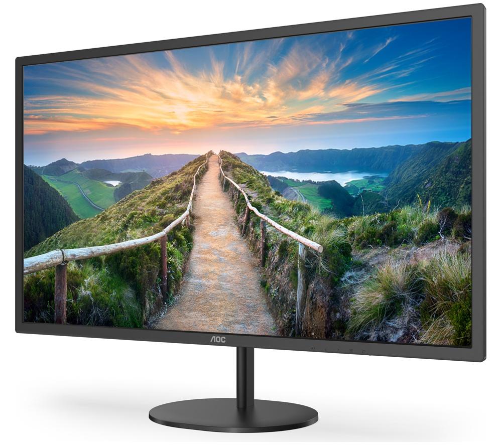 Monitor LCD IPS AOC Q32V4 Quad HD de 32" - Negro