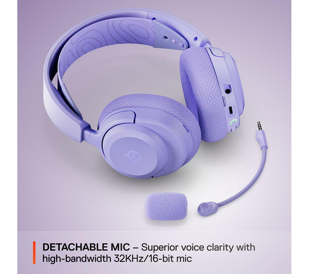 STEELSERIES Arctis Nova 3X kabelloses Gaming-Headset - Lavender