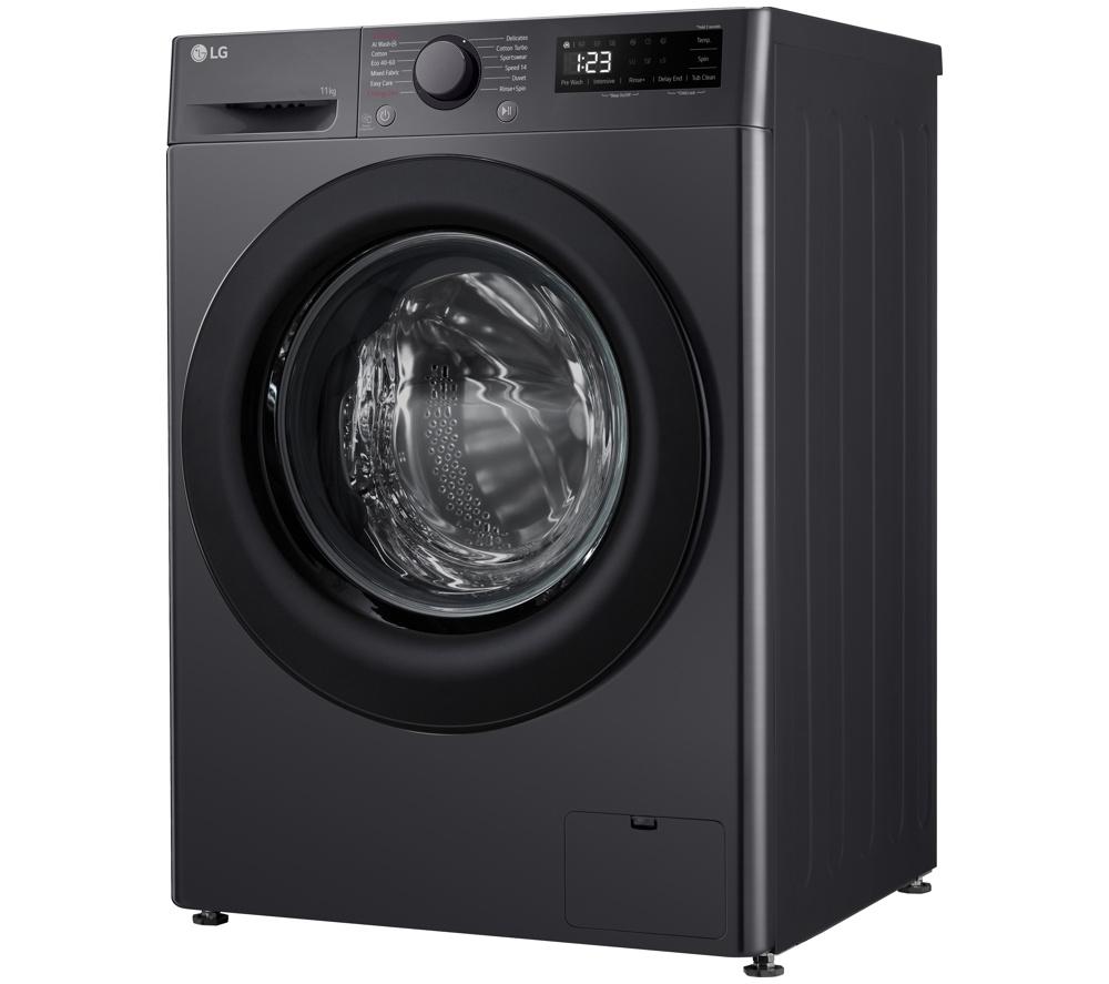LG Serie 4 AI Direct Drive F4Y511GBLN1 Lavadora de 11 kg y 1400 rpm - Gris pizarra