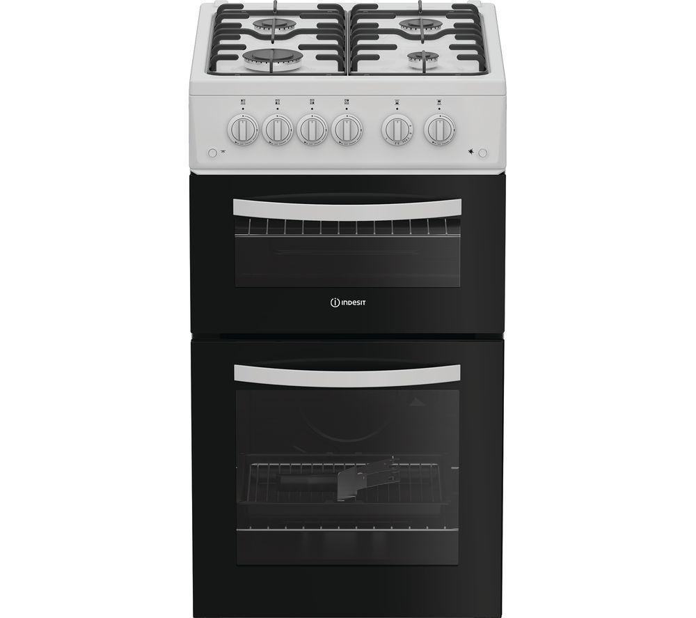 INDESIT ITG5GMW 50 cm Gas Cooker - White