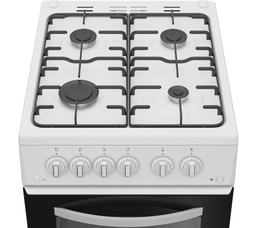 Cocina de gas INDESIT ITG5GMW de 50 cm - Blanca